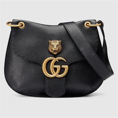 gucci leather logo bag|genuine leather gucci bags.